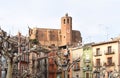 Square of Balaguer, Lleida province, Catalonia, Spain Royalty Free Stock Photo