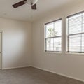 Square Bedroom with no furniture clean inside
