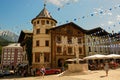 Square in Berchtesgaden city