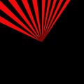 red and black graphic design. arrow pointed pattern Royalty Free Stock Photo
