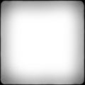 Square black and white film frame with vignetting Royalty Free Stock Photo