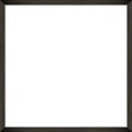 Square Blank framed poster on grey wall. Vector template Royalty Free Stock Photo