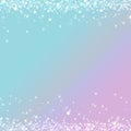 Square blue and purple lilac pink sparkles star background