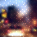 Square blurred background