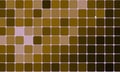 Square brown pattern geometrical abstract mosaic dark background. Royalty Free Stock Photo