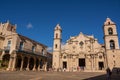 Square and Cathedral Church of Havana Cuba and tourists and f