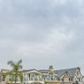 Square Charming community in Long Beach California with waterfront homes along a canal