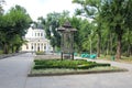 Square in Chisinau near The Cathedral of Christ`s Nativity