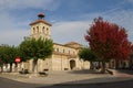 Square with church