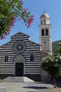 Square of church in Levanto Royalty Free Stock Photo