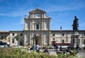 Square and church San Marco in Florence Royalty Free Stock Photo