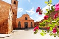 Square and Church of St. Donato. Royalty Free Stock Photo