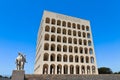 Square Colosseum in Rome Royalty Free Stock Photo