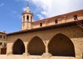 Square of Cristo Rey,Cantavieja,Maestrazgo, Teruel province, Ar