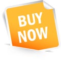 Buy now vector sticker Royalty Free Stock Photo
