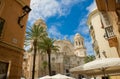 The square of CÃ¡diz Cathedral, Catedral de la Santa Cruz