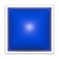 Square 3d shapes, 3d geometric basic, simple square blue shape