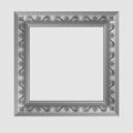 Square decorative vector frame