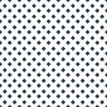 Square diamond dot on white vector seamless pattern