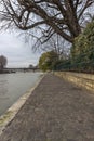 Square du Vert-Galant, Ile de la Cite, Paris, France Royalty Free Stock Photo