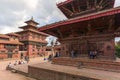 Square durbar in Patan, ancient city in Kathmandu Valley