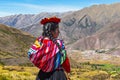 Indigenous Peruvian Quechua Girl, Cusco, Peru Royalty Free Stock Photo