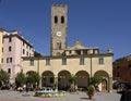 Square with fountain, Monterosso al Mare, Italy