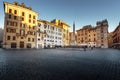 Square and Fountain near Pantheon, Rome