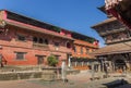 Square in front of the Bagh Bhairab temple in Kirtipur