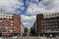 Square in front of City Hall in Oslo Royalty Free Stock Photo