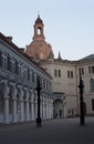 The square in front of the Frauenkirche in Dresden Royalty Free Stock Photo