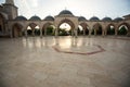Square in front of the Mosque `Heart of Chechnya`. Royalty Free Stock Photo