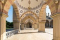 Square in front of the Mosque `Heart of Chechnya`.