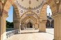 Square in front of the Mosque `Heart of Chechnya`. Royalty Free Stock Photo