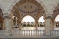 Square in front of the Mosque `Heart of Chechnya`.