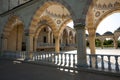 Square in front of the Mosque `Heart of Chechnya`. Royalty Free Stock Photo