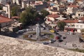 Square in Gaziantep, view from the fortress