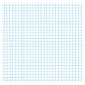 Square grid paper Notebook sheet texture cell template. Vector illustration. Squared blank sheet with blue lines on Royalty Free Stock Photo