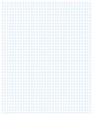 Square grid pattern standard blue school notebook sheet paper art blue color in dotted line.