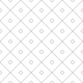 Square grid seamless pattern. Subtle vector white and gray geometric texture Royalty Free Stock Photo