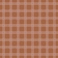Square grid vector seamless pattern. Abstract geometric texture with cross lines Royalty Free Stock Photo