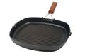 Square grill pan Royalty Free Stock Photo