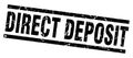 square grunge direct deposit stamp