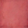 Square Hand-painted red colourwash paint effect texture. Royalty Free Stock Photo