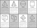 Square Hexagonal Pyramid, Sphere Cylinder Cuboid