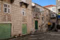 Square of the Holy Justine in Korcula, Croatia