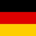 Square icon of Germany flag