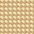 Square interweaving. Vector seamless background