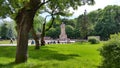 Square Of Ivan Franko . The Monuments Of Lviv. Ukraine