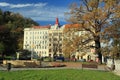 Square of Kinsky in Prague Royalty Free Stock Photo